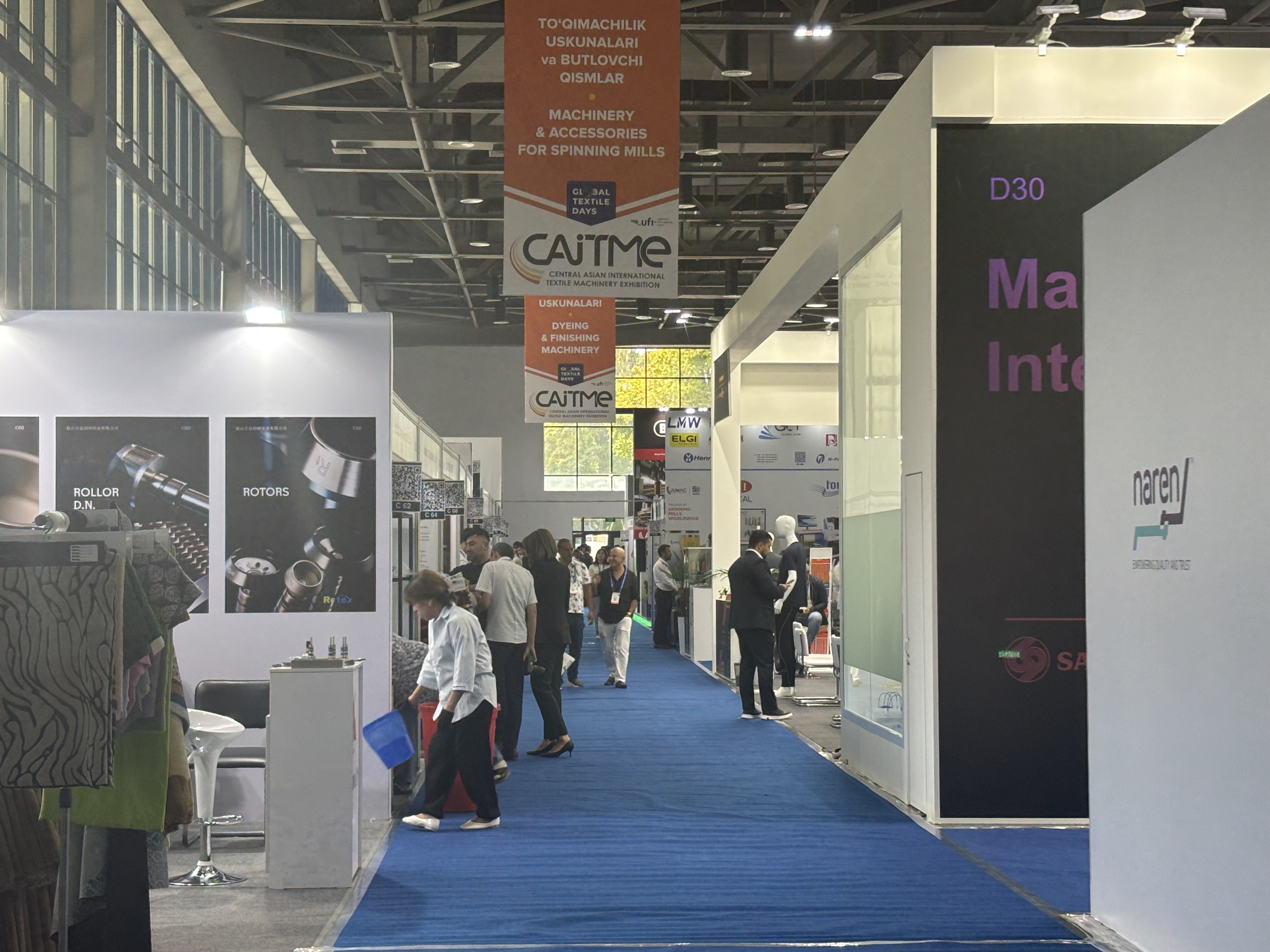 قامت شركة Jiaxing Shengbang بتصوير تكنولوجيا التنقيب بالتكنولوجيا المبتكرة في معرض CAITME 2025 في طشقند.