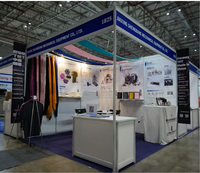 خاتمة ناجحة! شركة Shengbang الميكانيكية تتألق في معرض فيتنام الدولي للمنسوجات، وتربط فرص النسيج العالمية بالابتكار